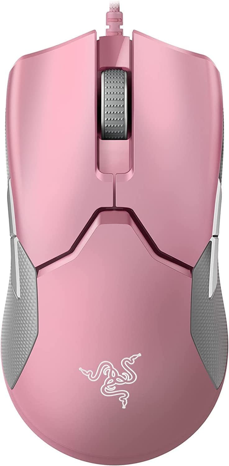 Amazon.com: Razer Viper Ultimate Lightweight Wireless Gaming Mouse & RGB  Charging Dock: Hyperspeed Wireless Technology - 20K DPI Optical Sensor -  78g - Optical Mouse Switch - 70 Hr Battery - Quartz Pink : Video Games