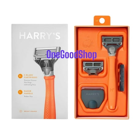 Razor 2X (5-blade Cartridges) - Bright Orange Harry's