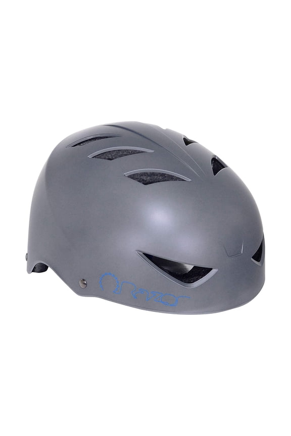 97860 V-12 Adult One Size Safety Multi Sport Bicycle Helmet, Satin Gray