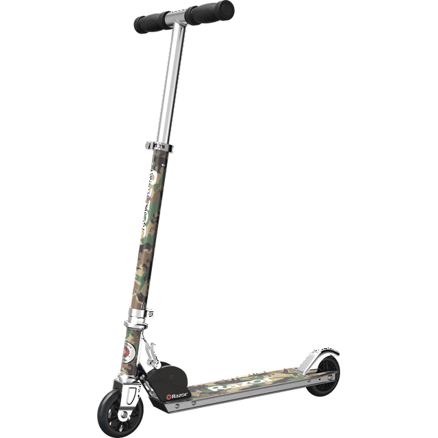 Razor A Kick Scooter - Special Edition Dino Camo Graphic, Aluminum, Foldable, for Child Ages 5+