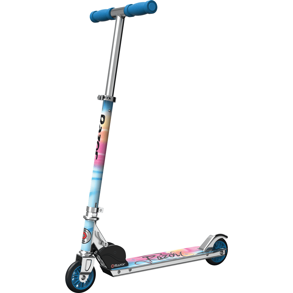 Razor A Kick Scooter - Spring Break Special Edition Graphic, Aluminum, Foldable, for Child Ages 5+