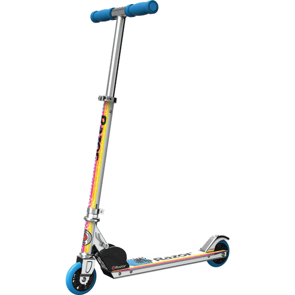 Open Box Razor A Kick Scooter - Sunset Special Edition Graphic, Aluminum, Foldable, for Child Ages 5+