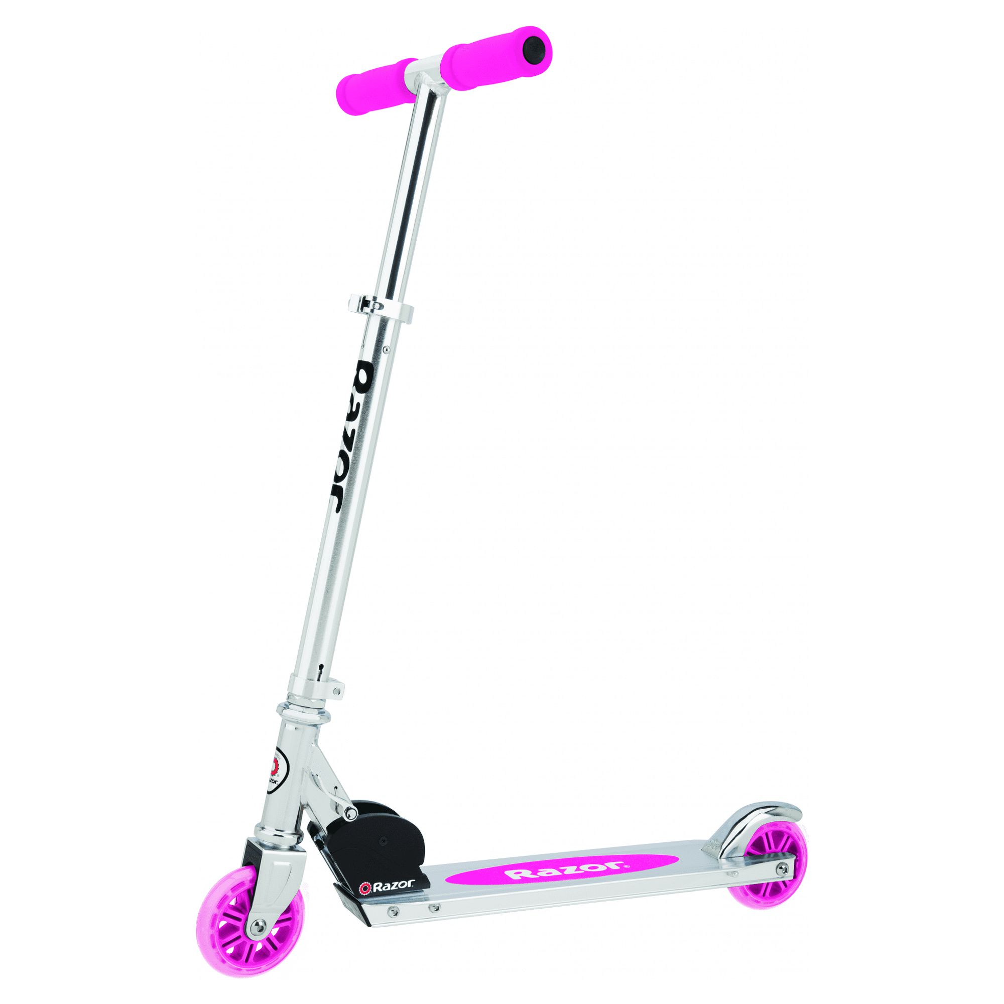 Razor A Kick Scooter for Kids - Pink, Lightweight, Foldable, Aluminum Frame, for Child Ages 5+ - image 1 of 9
