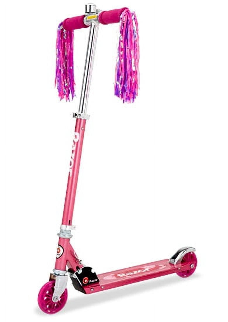Razor A Kick Scooter for Kids  Sweet Pea, Lightweight, Foldable, Aluminum Frame, for Child Ages 5+  (图1)