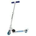 thumbnail image 1 of Razor A2 Kick Scooter – Blue, Wheelie Bar, Foldable, Lightweight, for Child Ages 5+, 1 of 12