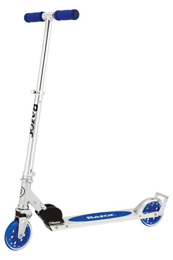 A3 Kids Kick Scooter - Larger Wheels, Front Suspension, Wheelie Bar, Foldable, for Child 5+