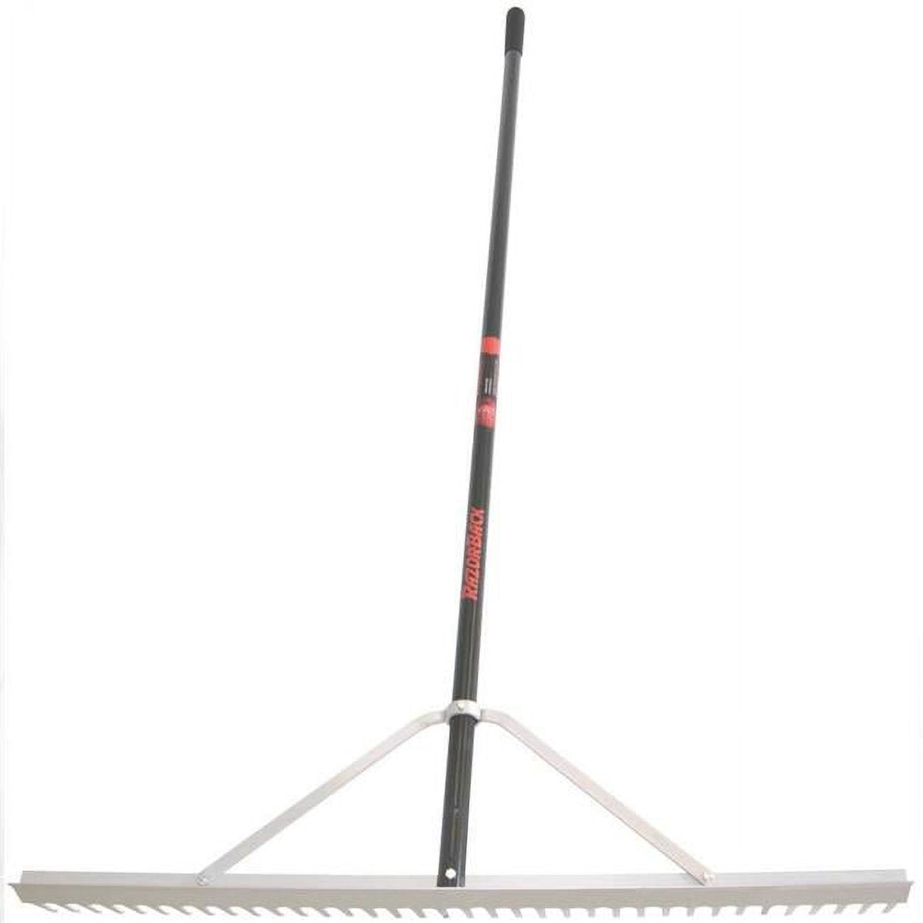 Alabaster Rake Razor-Back 2916500 36 in. Aluminum Landscape Rake - Walmart.com