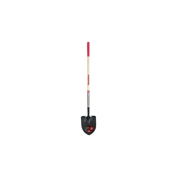Razor-Back 60.25 in. Steel Round Digging Shovel Wood Handle