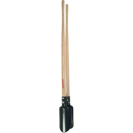 Razor Back 78004 Post Hole Digger, 5-1/2 in Spread, 10-3/4 in, High Carbon Steel Blade, 48 in