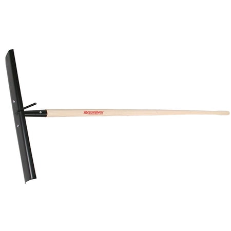 83-154 Union Concrete Rake Razor-Back W/Hook Handle