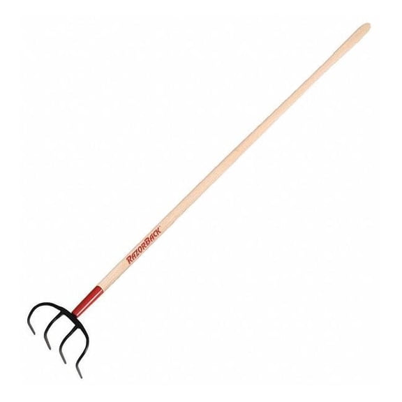 Union Tools 75212 Tines with 60" Long Handle Refuse Hook