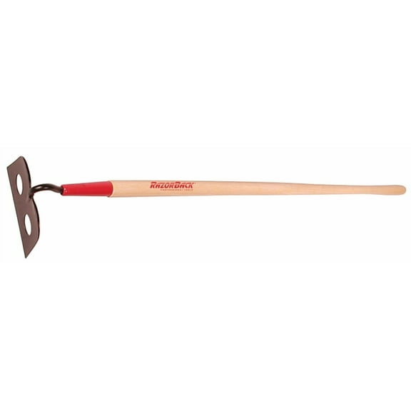 Razor-Back Forged Steel Mortar Hoe 54 in. Wood Handle