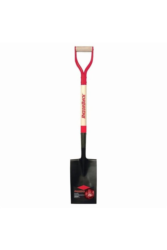 Steel 7 in. W x 40.42 in. L Spade Wood