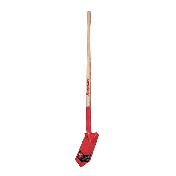 Razor-Back Trenching Shovel,48" Handle L,5" Blade W 47025