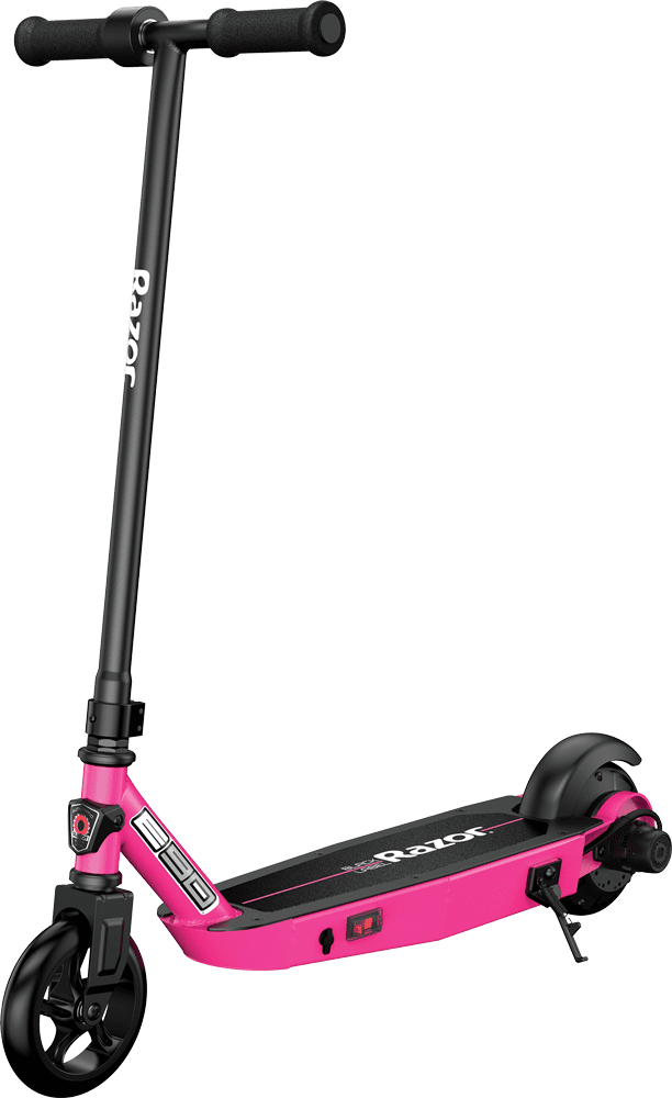 Optimal Uendelighed overdrivelse Razor Black Label E90 Electric Scooter - Pink, for Kids Ages 8+ and up to  120 lbs, Up to 10 mph & Up to 40 mins of Ride Time, 90W Power Core