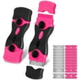 thumbnail image 1 of Razor Blade Scraper - Pink Razor Scraper Gift for Women, 2-in-1 Scraper Tool Set with 20Pcs Razor Blades for Removing Window Labels, Decals, Stickers, Glass Stove Top (2 Pack), 1 of 9