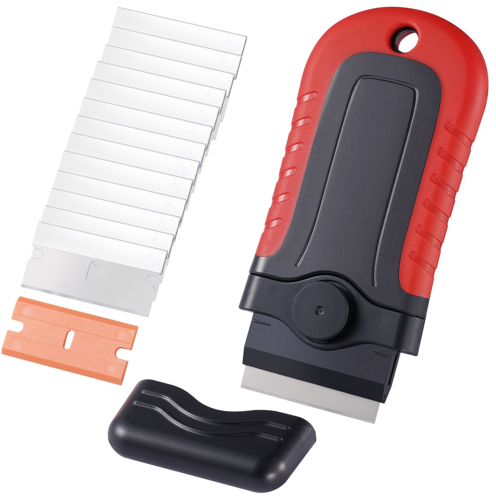Professional Scraper Tool Kit with 15 Replaceable Blades,Safety Lock ...