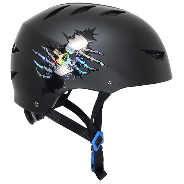 Razor Boy's Hologram MultiSport Skull Helmet Child/Youth, 8 years