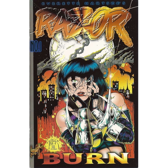 Razor: Burn #1A VF ; London Night Comic Book
