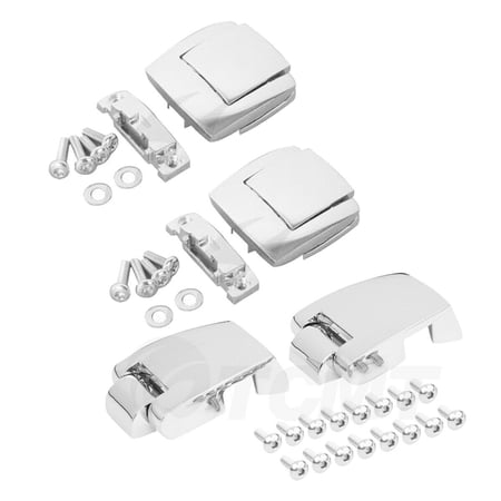 Razor Chopped Latches & Hinges For 1988-2013 Harley-Davidson Tour Pak Trike