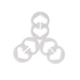 thumbnail image 1 of Razor Clips Bra Strap Clips Made in the USA Racer Back Conceal Straps (White), 1 of 6