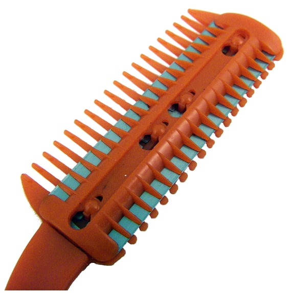 Hair Razor Comb with Built in Comb & 5 Bonus Blades Hair Cutting Thinning Salon Barber