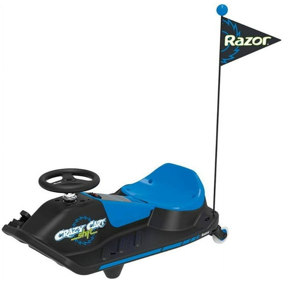 Crazy Cart Shift by Razor, 12V Electric Powered Drifting Go Kart for Child Ages 6+, up to 8 mph