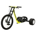 thumbnail image 1 of Razor DXT Drift Trike - Black/Yellow Steel Frame, 3-Wheeled Ride on Tricycle for Teens and Adults, 1 of 11