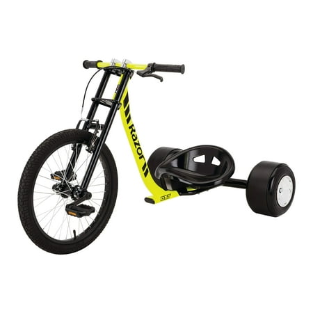 Razor DXT Drift Trike Yellow, One Size