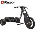 thumbnail image 1 of Razor DXT Electric Drift Trike- Black, 36V Powered Ride-On with Adjustable Seat and Variable Speed, 1 of 14