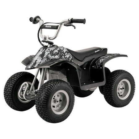 Razor Dirt Quad - 24V Powered Ride-On, 12" Knobby Tires, Electric 4-Wheeler for Kids Ages 8+