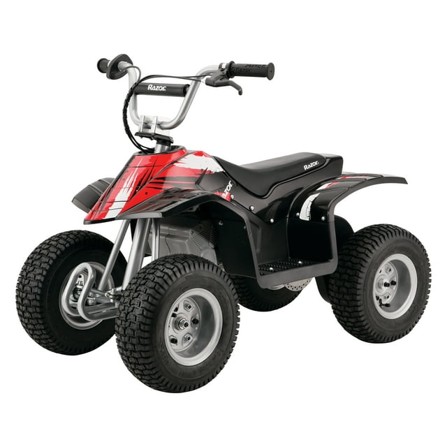 Razor Dirt Quad - 24V Powered Ride-on, 12" Knobby Tires, up to 8 mph, Electric 4-Wheeler for Kids 8+
