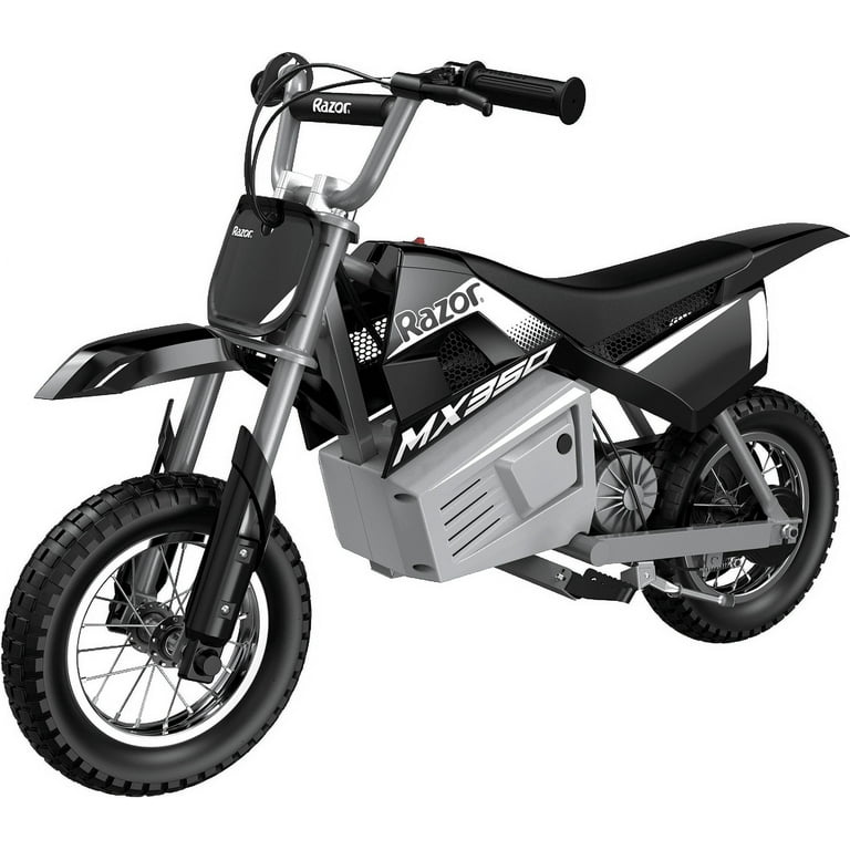 Razor MX350 Dirt Rocket Black, 24V Electric-Powered Motocross