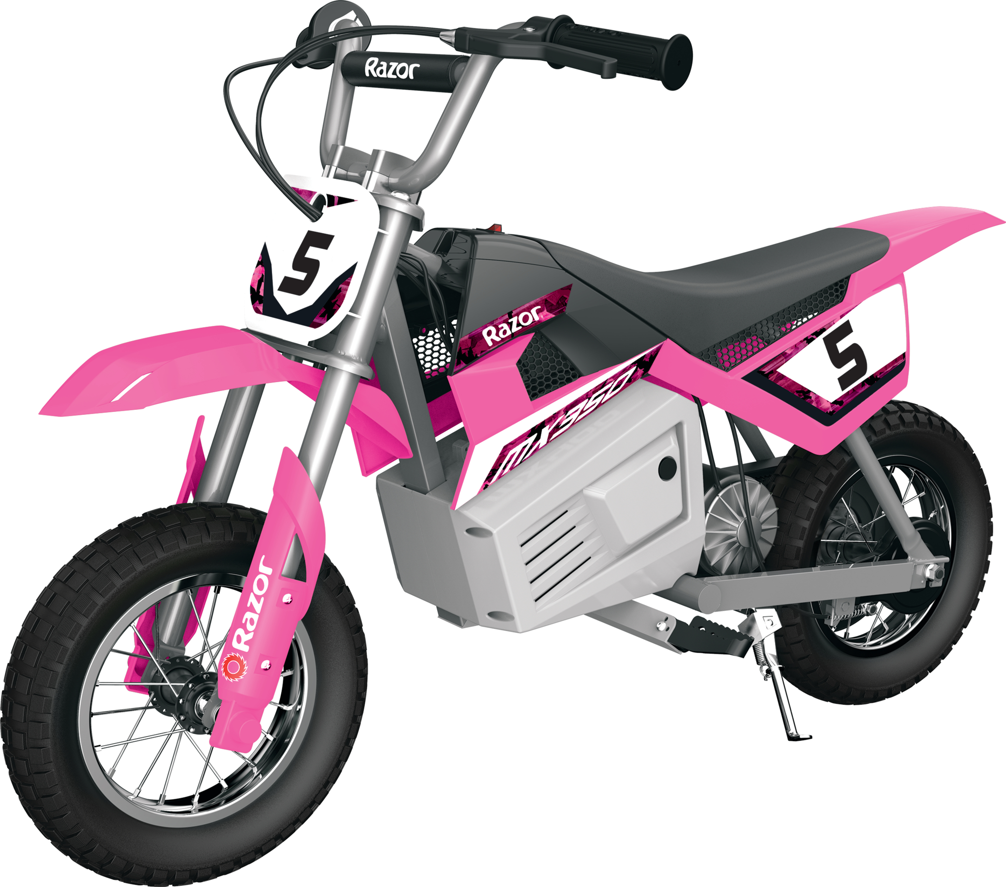 Razor Dirt Rocket MX350 - Pink, up to 14 mph, 24V Electric-Powered Dirt Bike for Kids 13+ - image 1 of 10