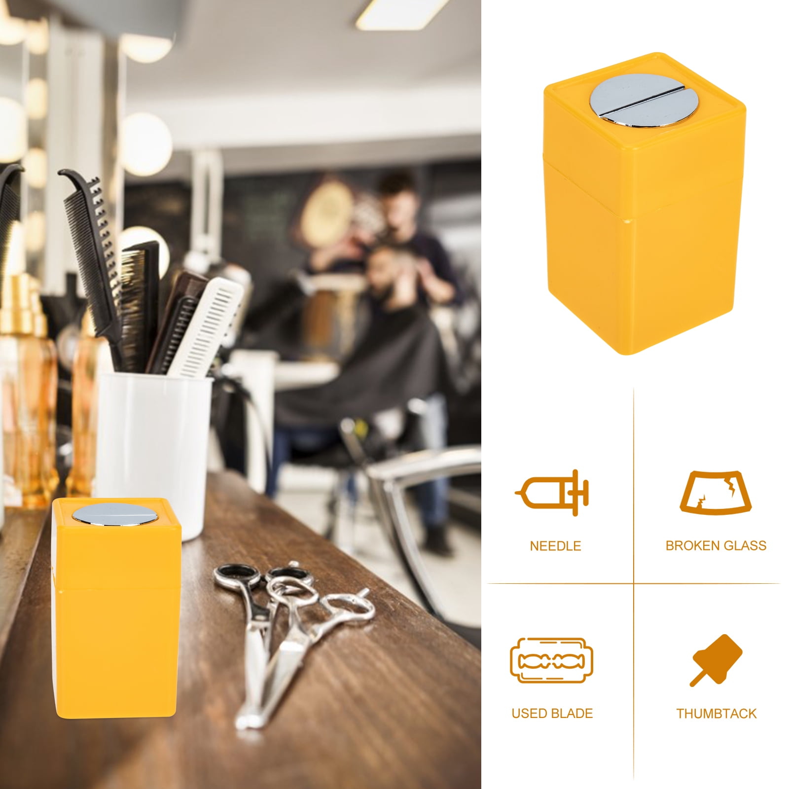 Razor Disposable Box Disposal Case Dispenser Container Sharps Medical