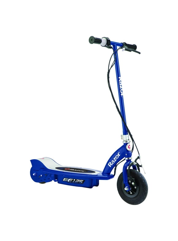 Razor E125 Kids Ride-on 24V Motorize Battery Powered Electric Scooter, Blue
