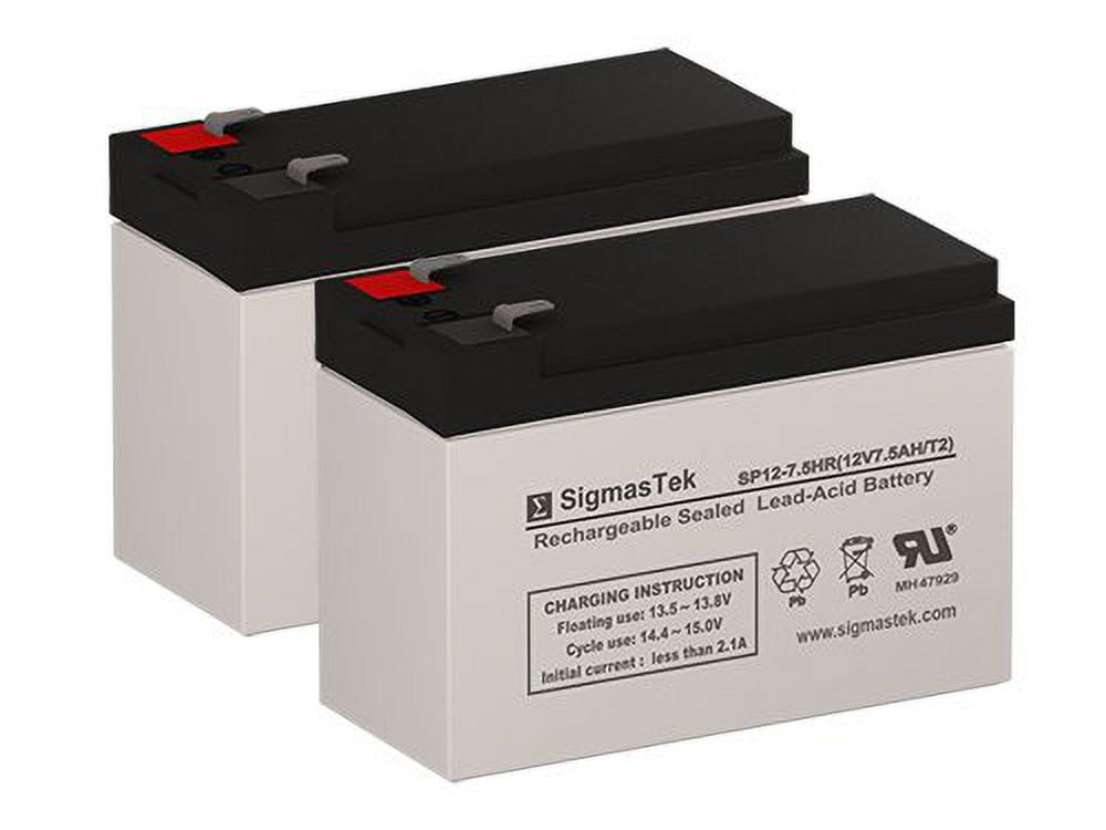 Razor Sweet Pea E300S Replacement Scooter Batteries - 12 Volt 7.5 Amp Hour Set Of 2, AGM Sealed Lead Acid