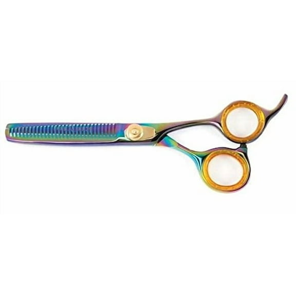 Razor Edge Shears Professional Dog Pet Grooming 7 1/4" 40 Tooth Titanium Blender