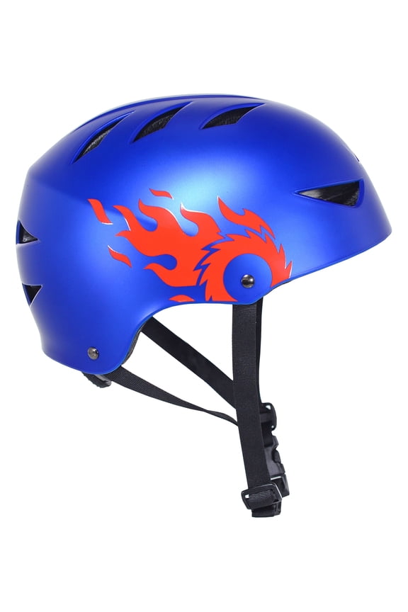 Flame Multi-Sport Child's Helmet, 5 & up, Blue