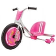 thumbnail image 1 of Razor FlashRider 360 Tricycle with Sparks - Pink, 16" Front Wheel, Ride-On Trike Toy for Kids Ages 6+, 1 of 8