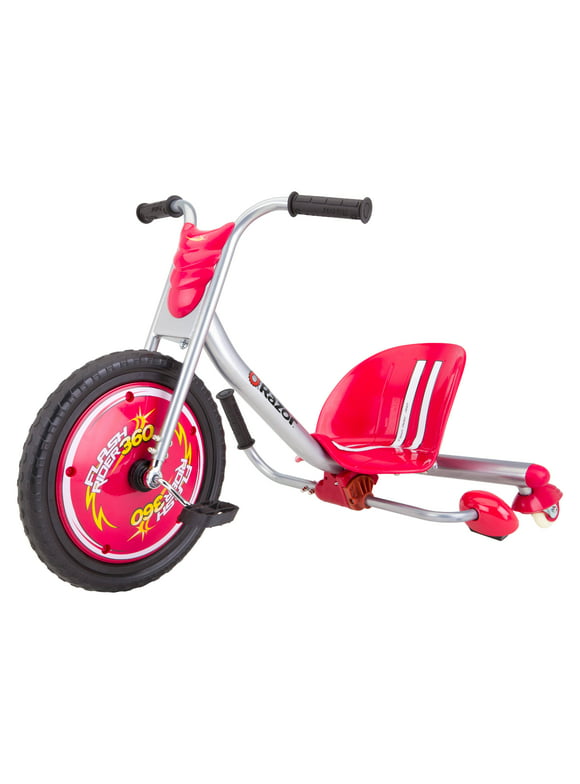 Razor Flashrider 360 Sparking Trike Red- Ages 6+