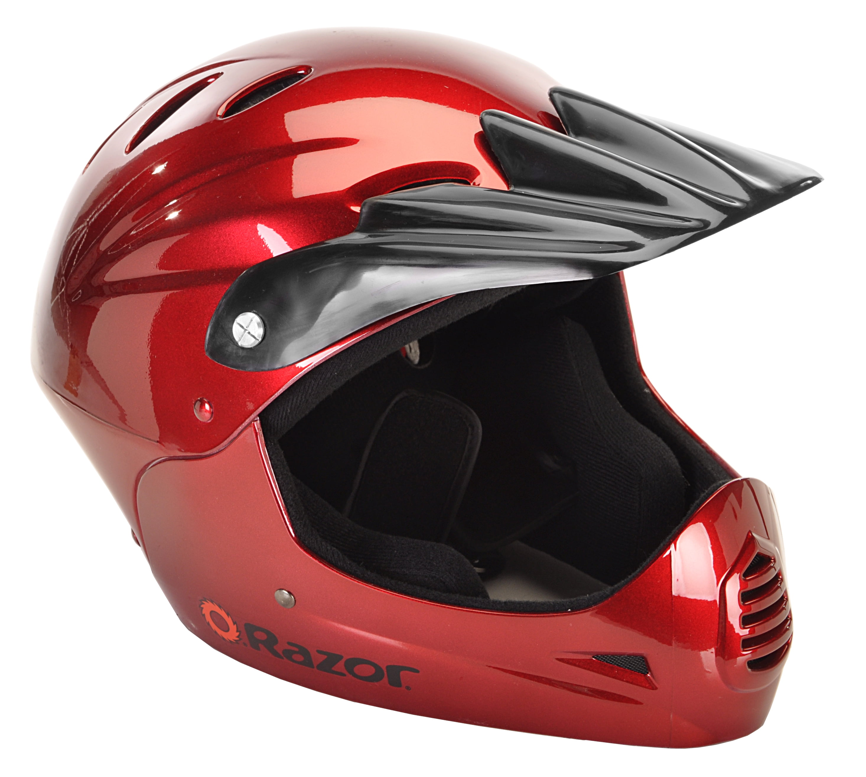 black cherry colored motorcycle helmet Daytona Glide Flip Up Modular face Helmet benefits without taking your helmet off to eat Daytona Glide Motorcycle Helmet