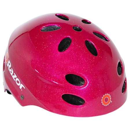 Razor Glitter Multi-Sport Youth Helmet, Magenta