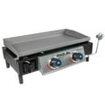thumbnail image 1 of Razor Griddle GGT2130M 25 Inch Portable 2 Burner LP Propane Gas Grill, Steel, 1 of 11