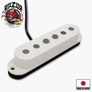 Razor Hidden Gem Stacked Humbucking Bridge Pickup For Strat - WHITE