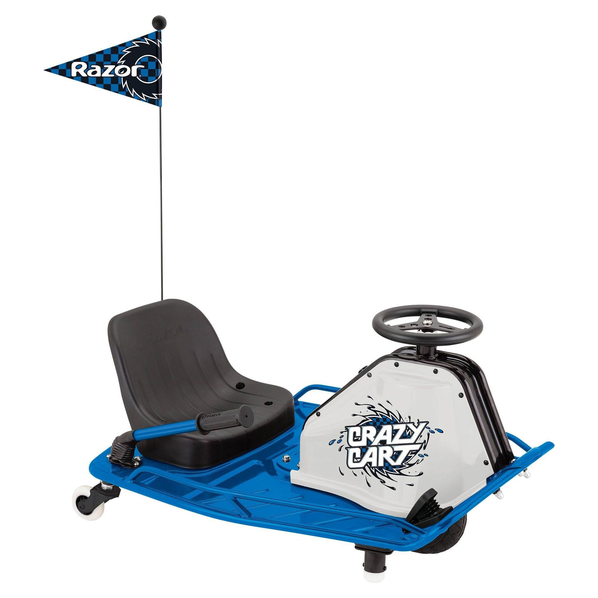 Razor Crazy Cart: High Torque 24V Electric Go Kart Ride Toy, Motorized ...