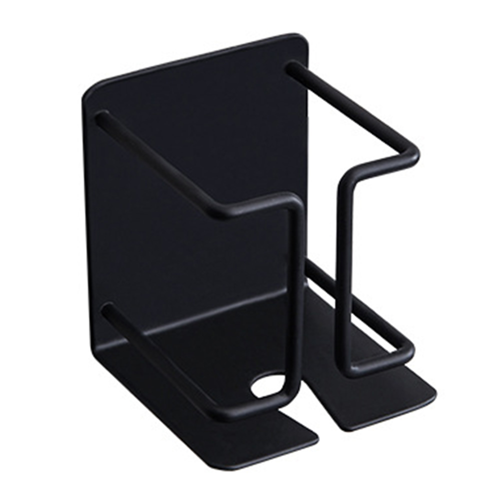 Razor Holder Hook Electric Shaver Wall Mounted Hanger Bracket Carbon