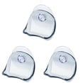 thumbnail image 1 of Razor Holder for Shower, High-Adhesion Vacuum Suction Hooks, Waterproof Self-Adhesive Shaver Holder Hanger Hooks for Bathroom Kitchen to Organize Loofah Robe Towel Plug Coat,1Pc,Light Ashy*3, 1 of 7