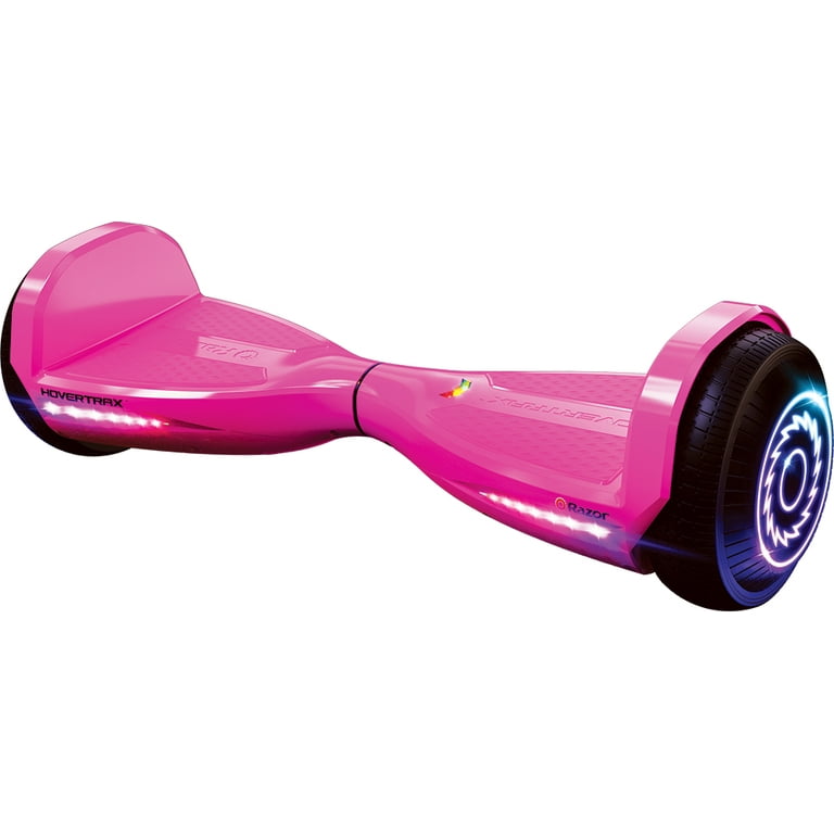 Free Shipping Razor Hovertrax Prizma Pink Lighted Hoverboard for Child Teen up to 9 mph UL2272 Certified Walmart