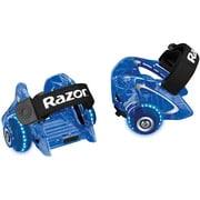 Razor Jetts DLX Heel Wheels - Blue, Wheeled Skate Shoes with Sparks for Kids Ages 9+, Unisex
